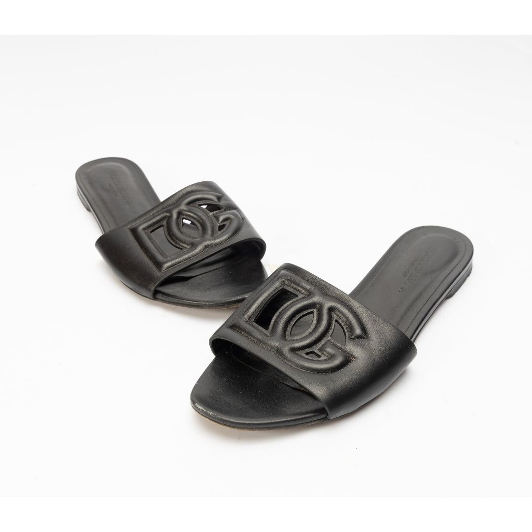 Dolce & Gabbana Calfskin sliders