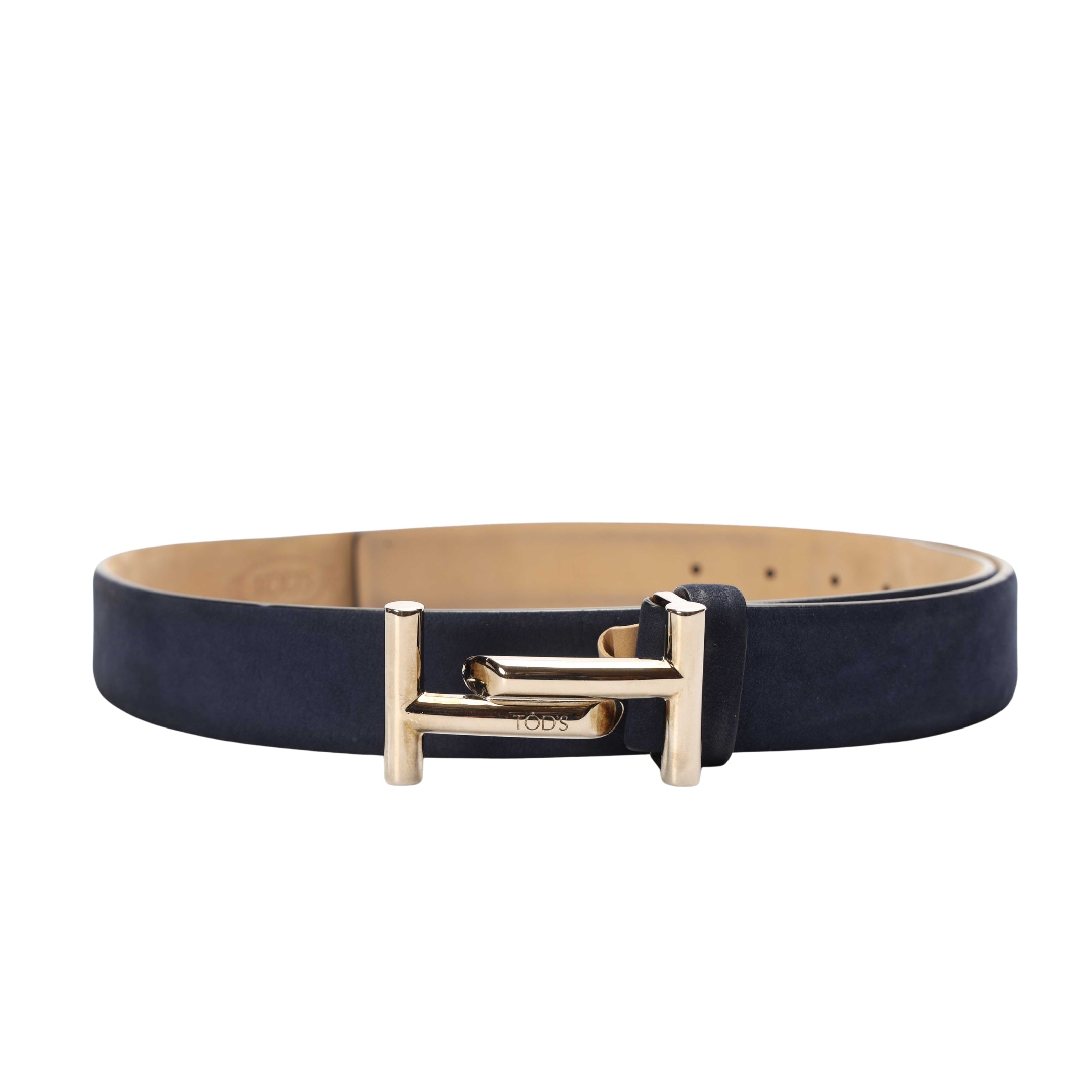 Tods Double T Buckle Belt