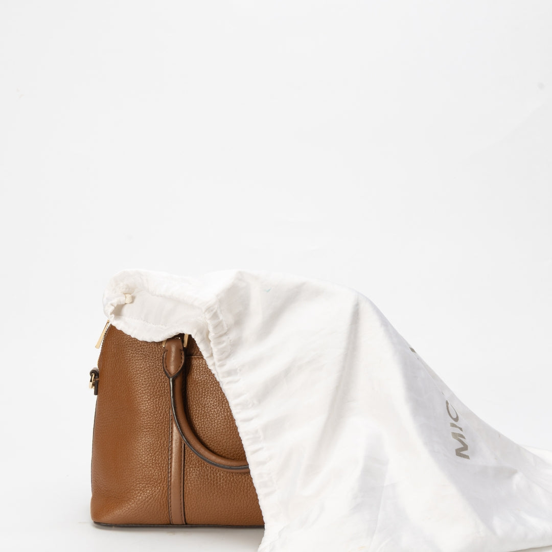 Michael Kors Brown Bedford Legacy Satchel