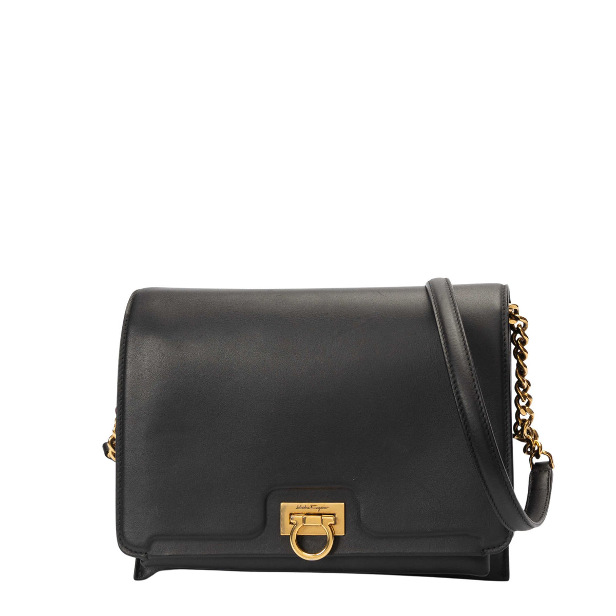 Salvatore Ferragamo Trifolio Flap Crossbody Bag