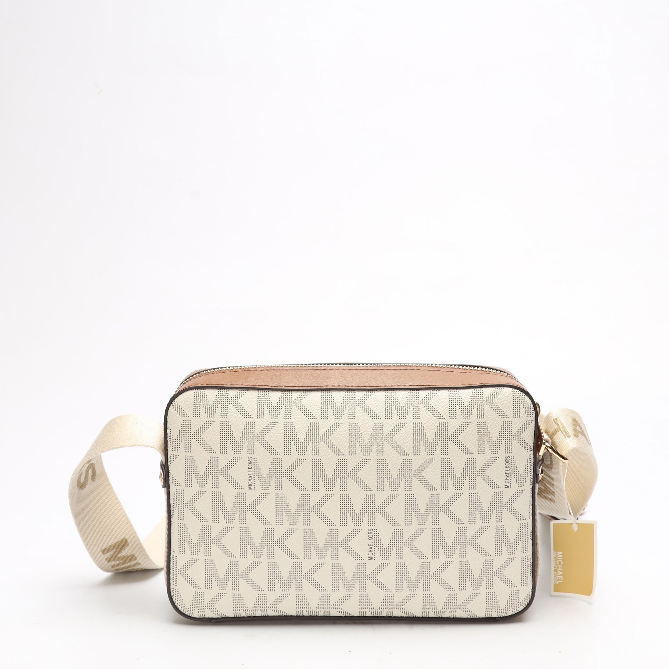 Michael Kors Vanilla Acorn Maeve Crossbody Bag