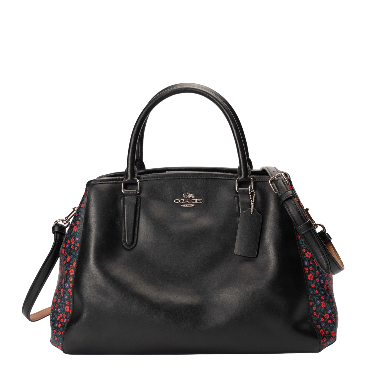 Coach Signature Margot Floral Satchel