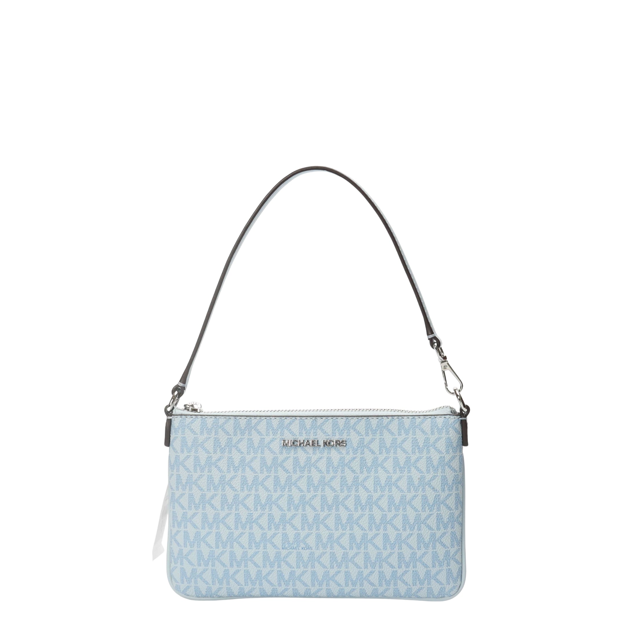 Michael Kors Jet Set Signature Logo Convertible wristlet