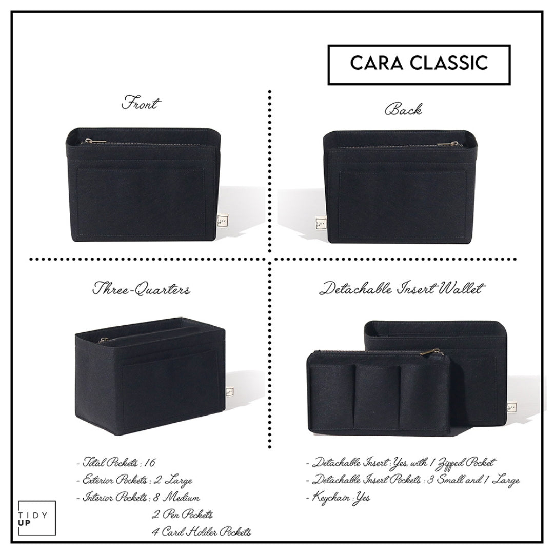 Classic Bag Organiser - 4 Colours Available