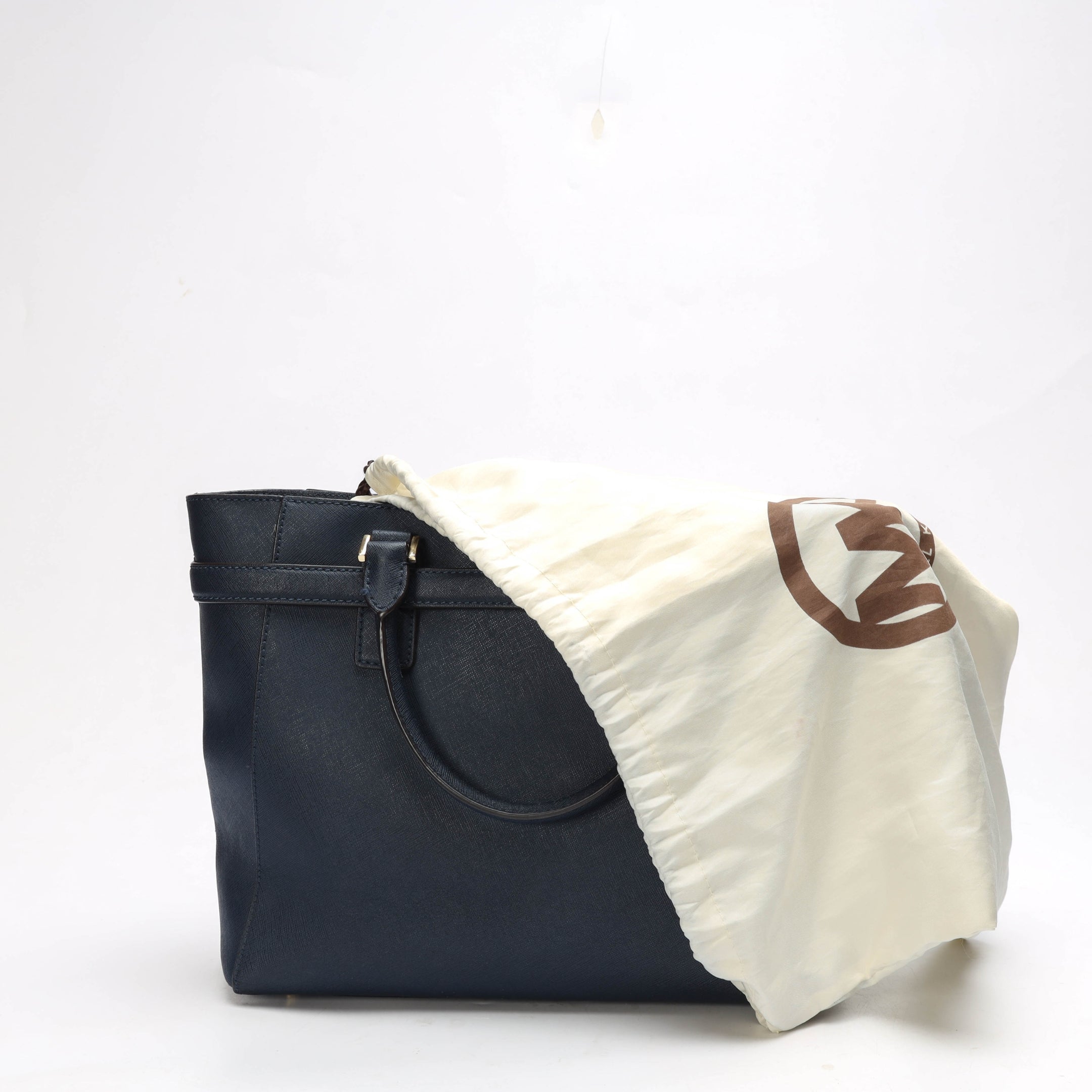 Michael Kors Navy Modern Hamilton Tote