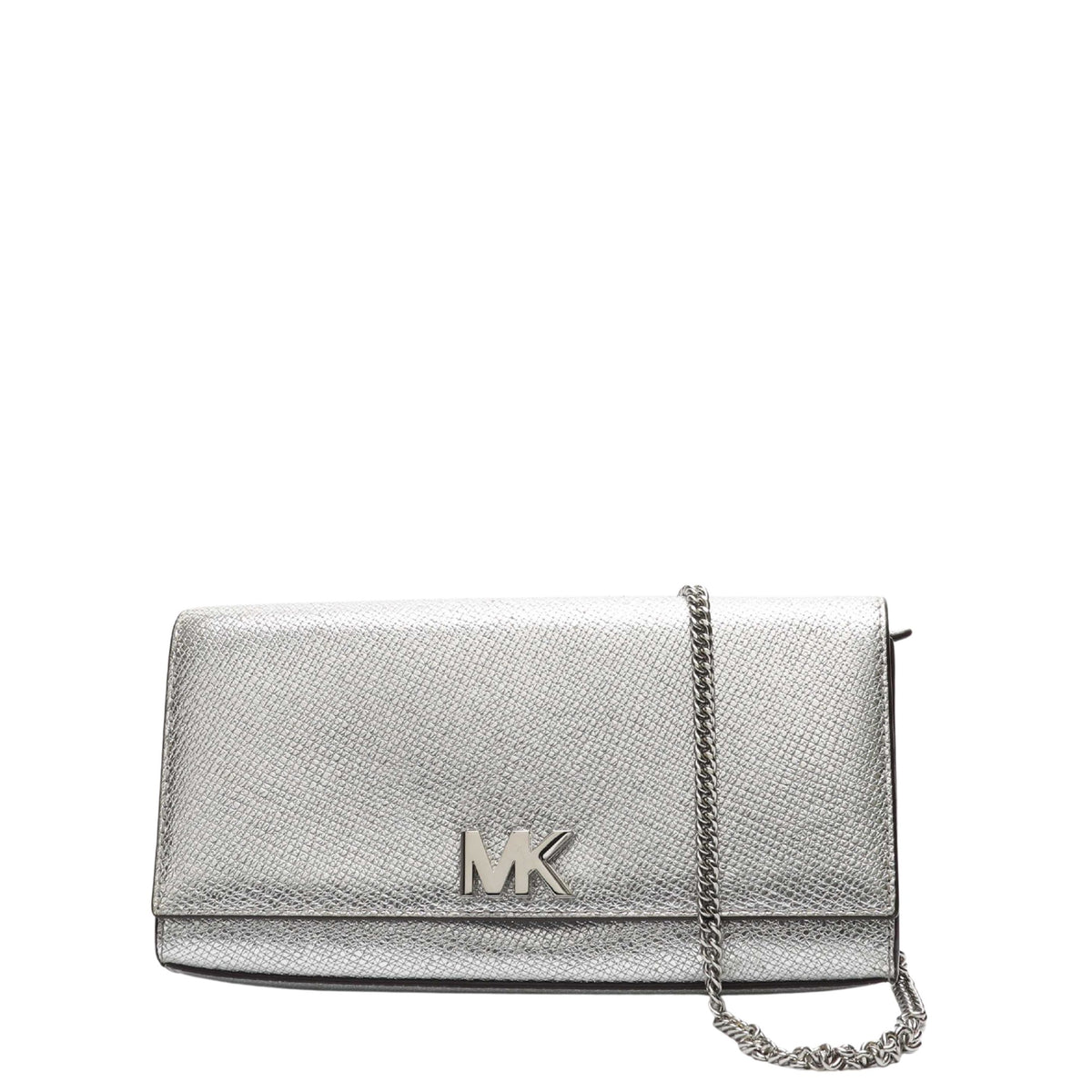 Michael Kors Mott Silver Crossbody Bag
