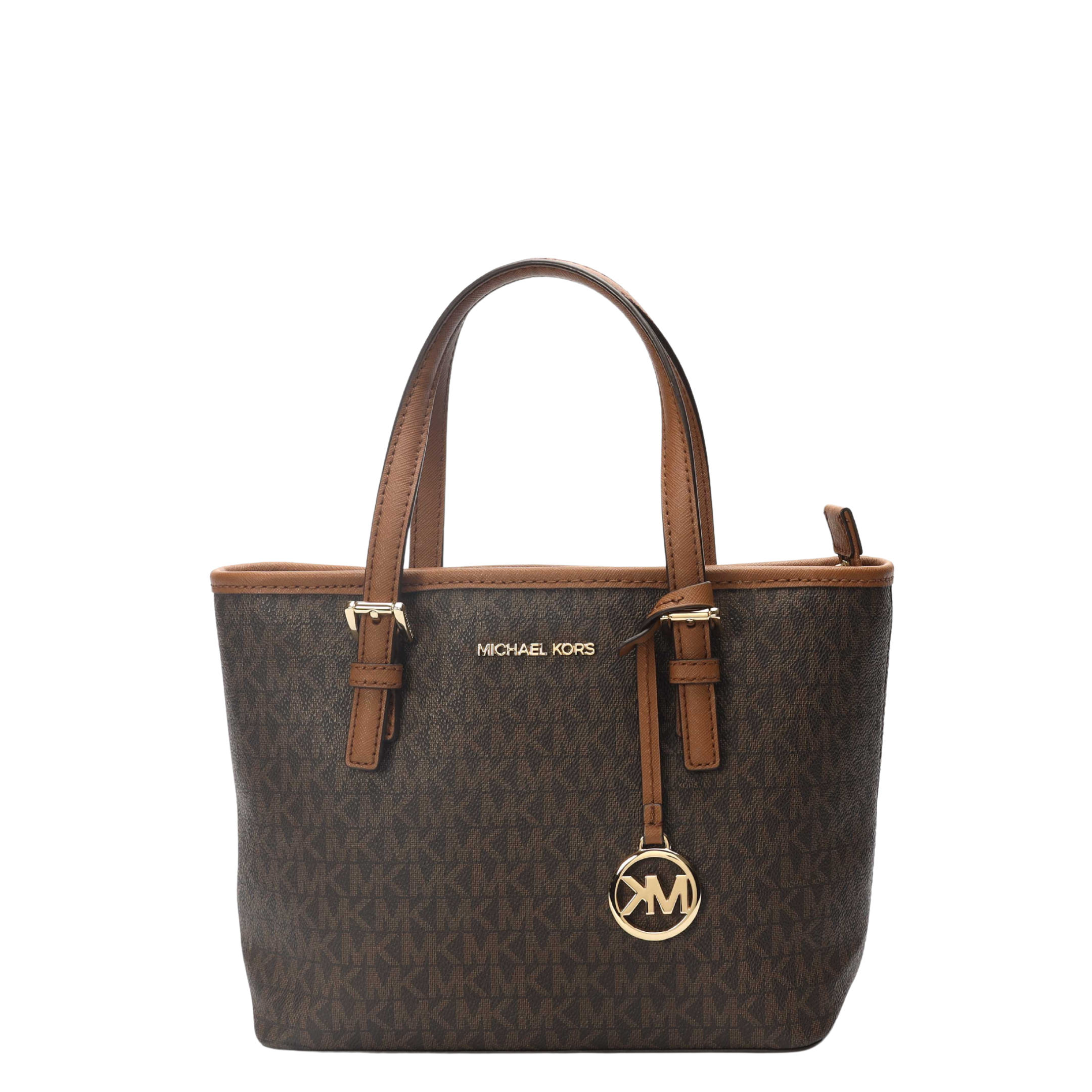 Michael Kors Dark Brown Jet Set Travel Tote