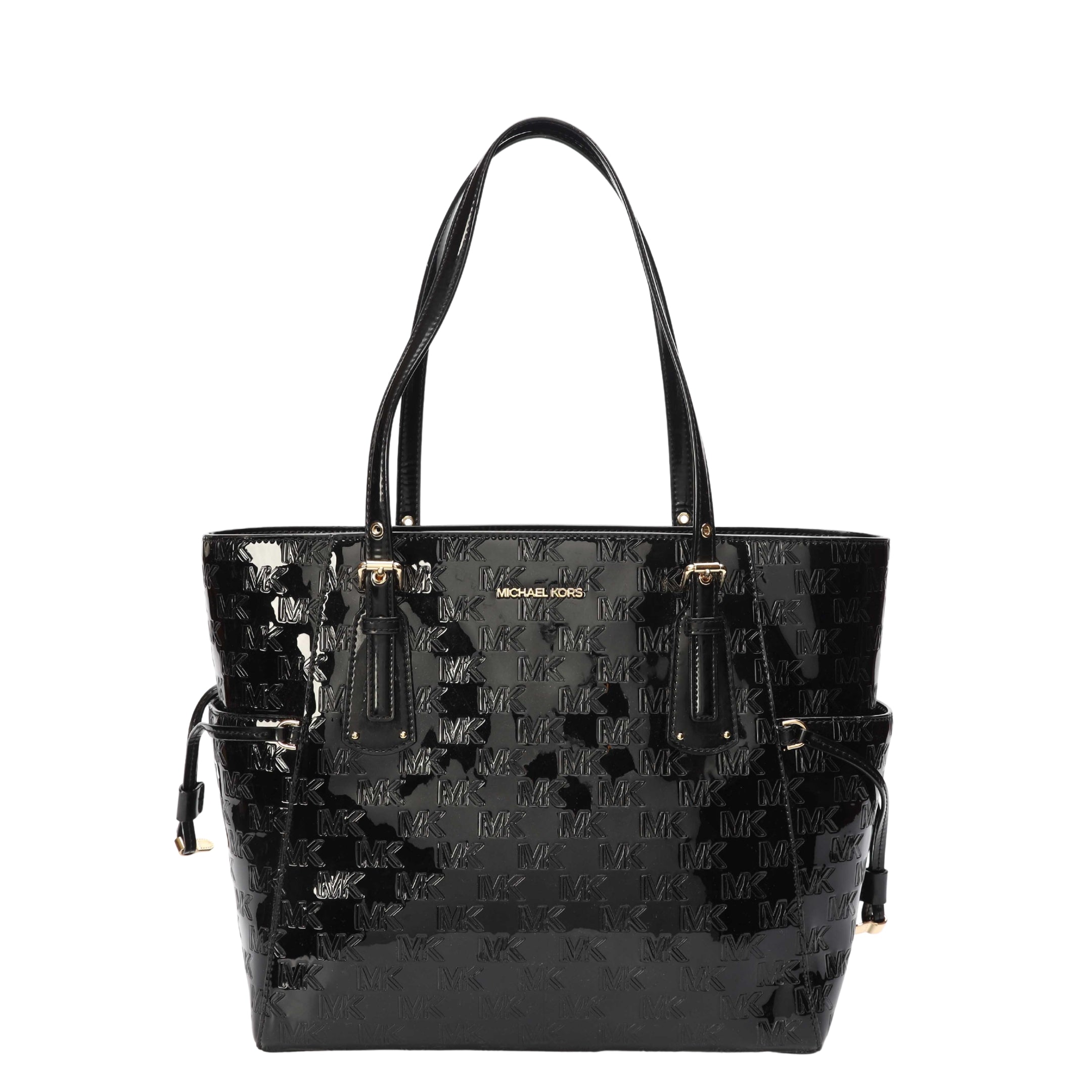 Michael Kors Voyager Logo Debossed Tote