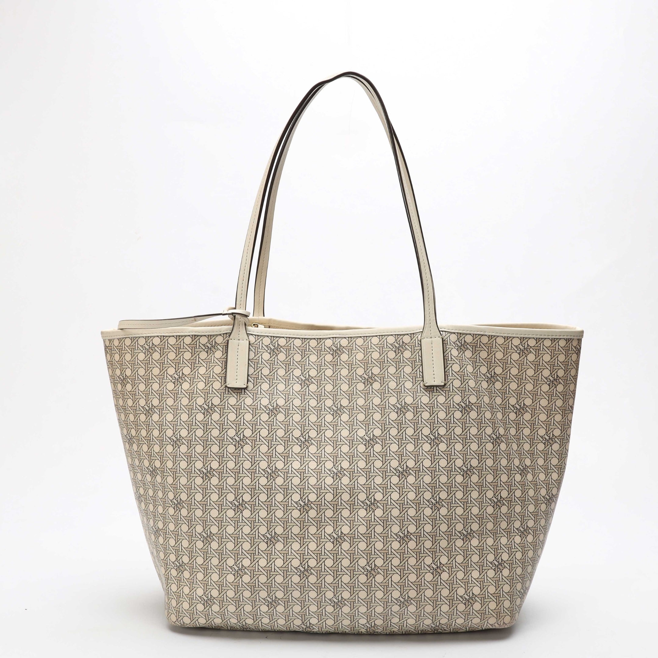 Tory Burch Ivory Ever Ready Tote