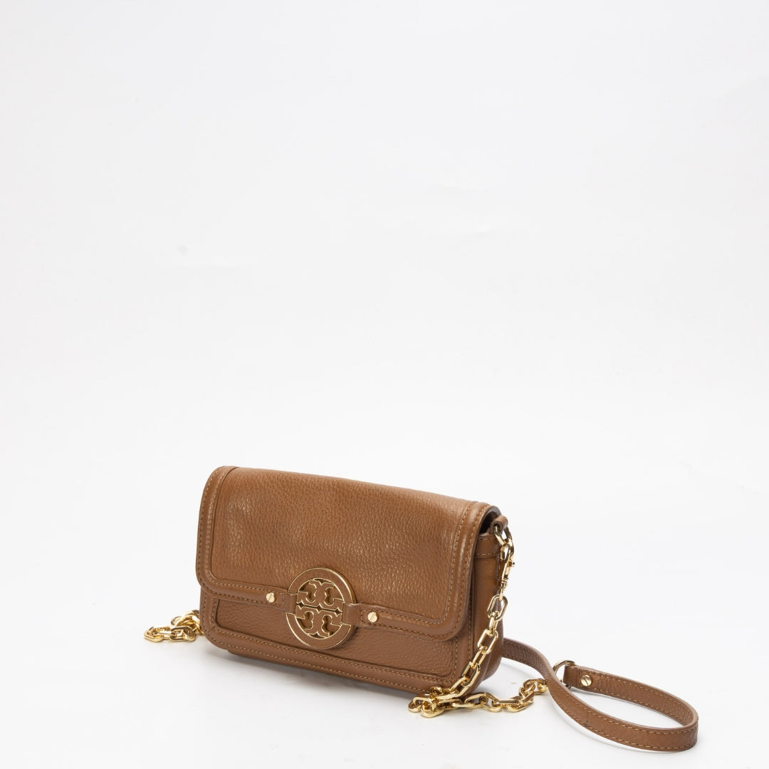 Tory Burch Tan Amanda Crossbody Bag