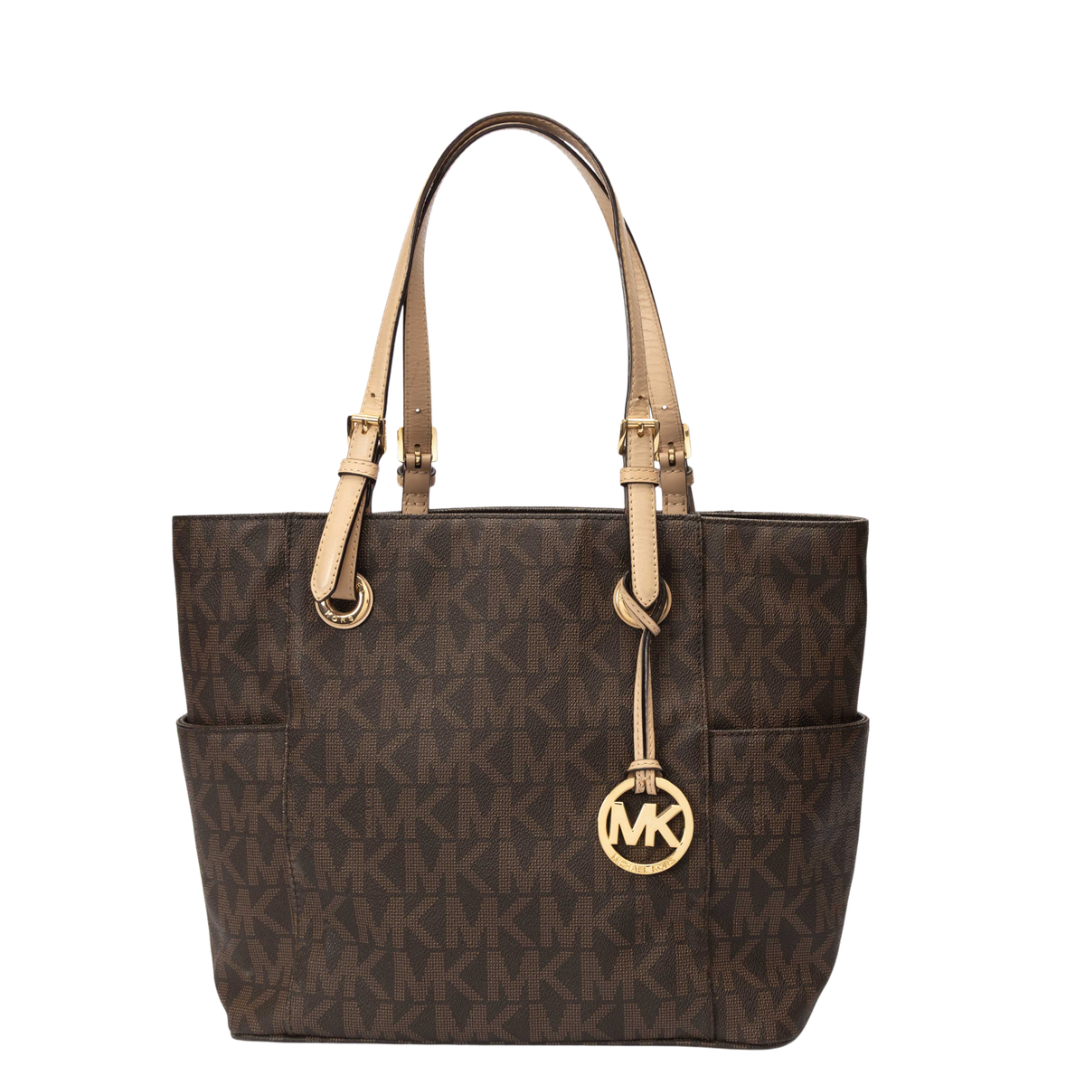 Michael Kors Jet Set Signature Logo Tote