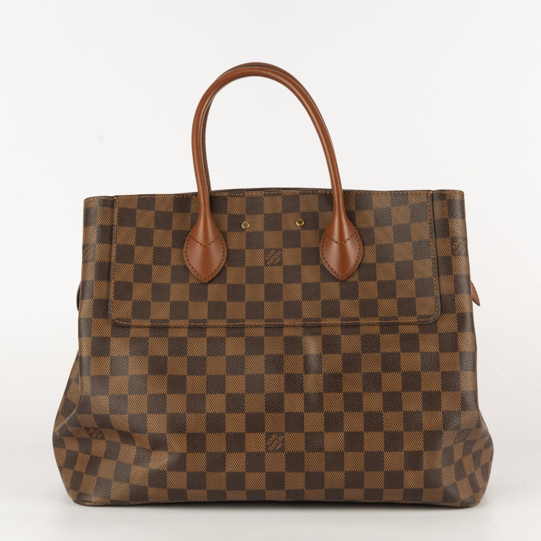 Louis Vuitton Damier Ebene Canvas Ascot Bag