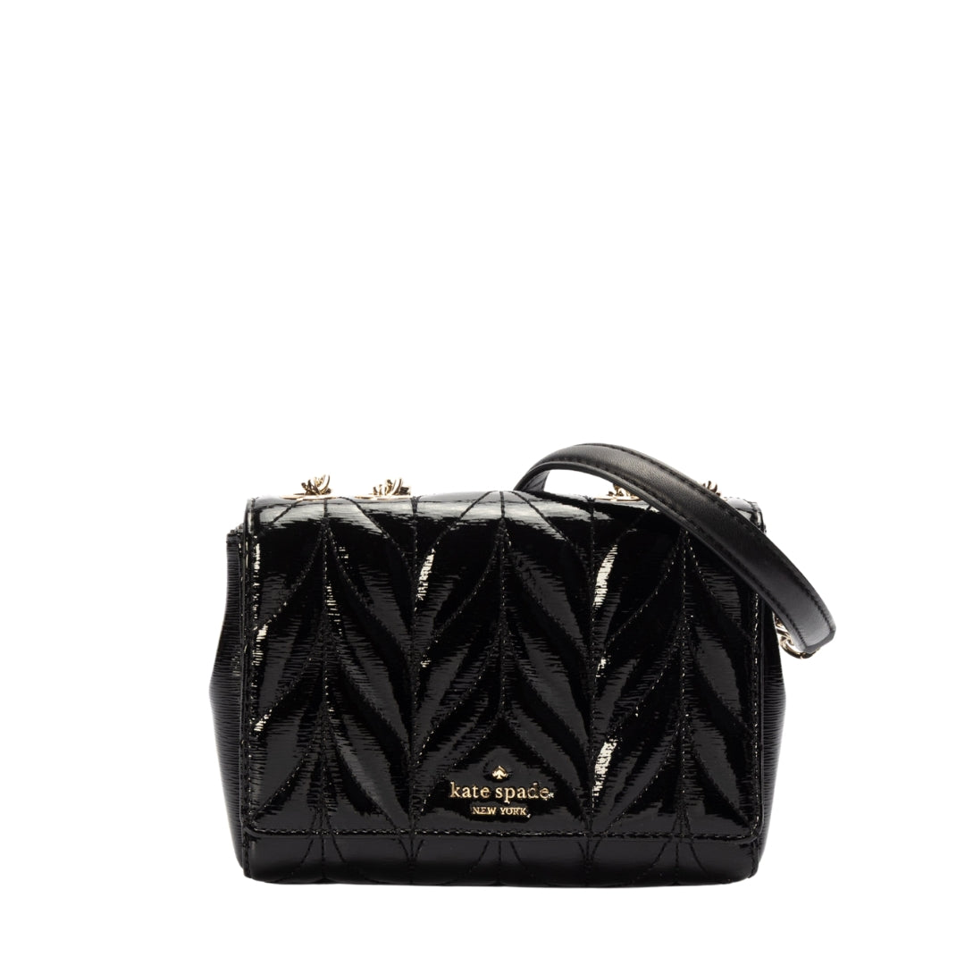 Kate Spade Black Briar Lane Quilted Emelyn Shoulder Bag