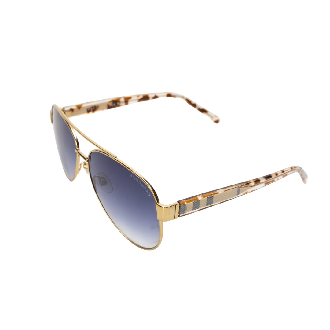Burberry Blue Aviator Sunglasses for Women
