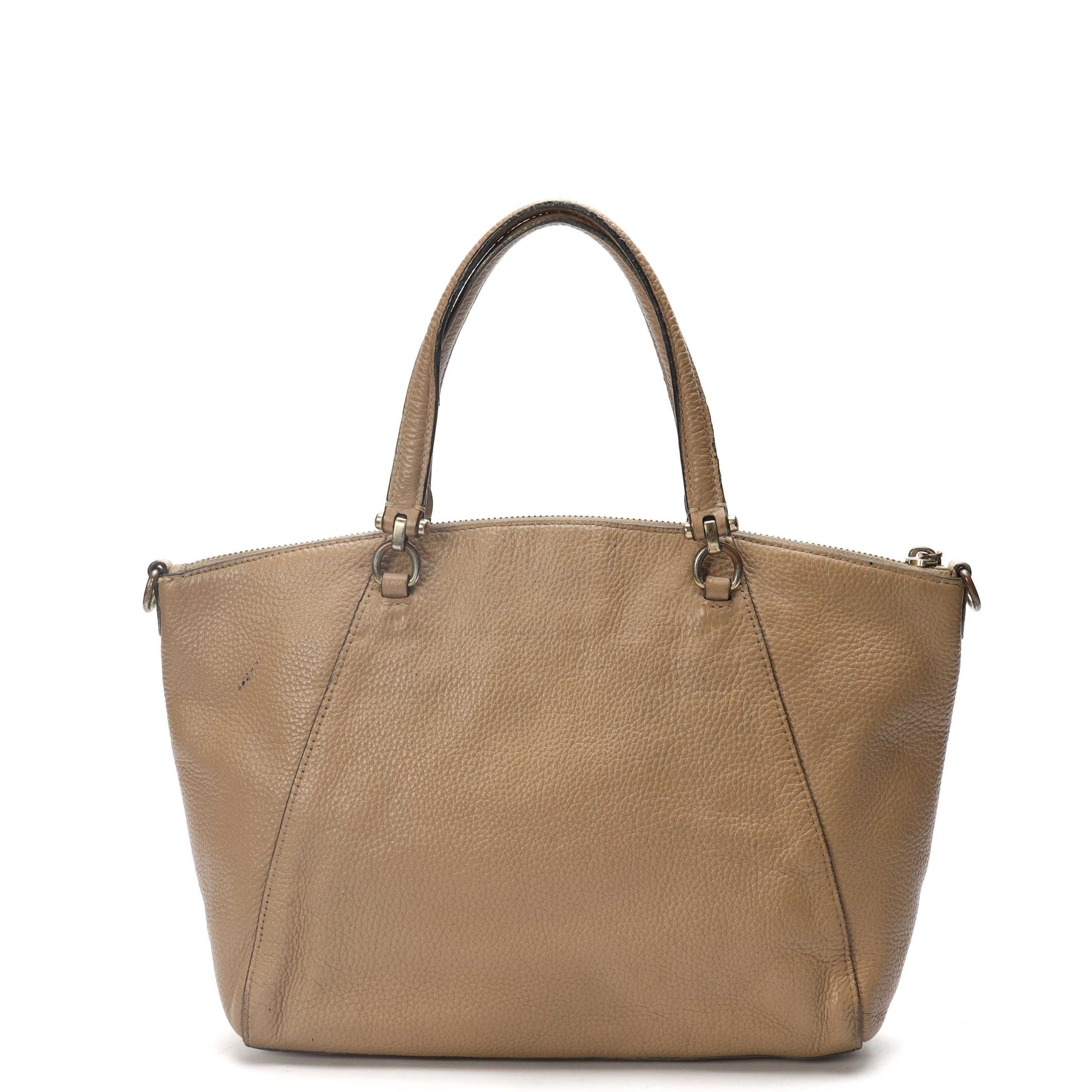 Coach Beige Prairie Satchel