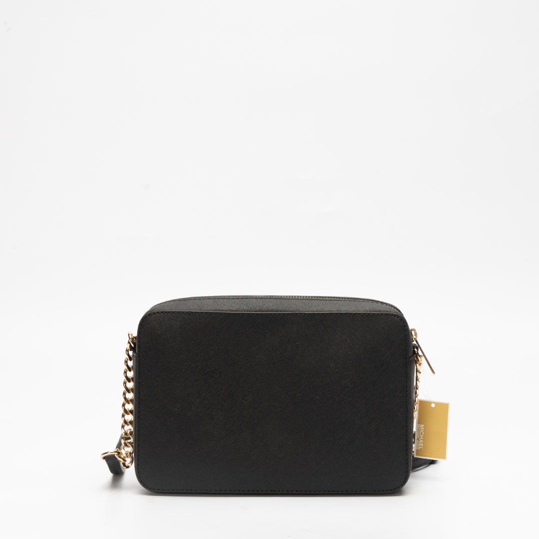 Michael Kors Jet Set Saffiano Leather Crossbody Bag