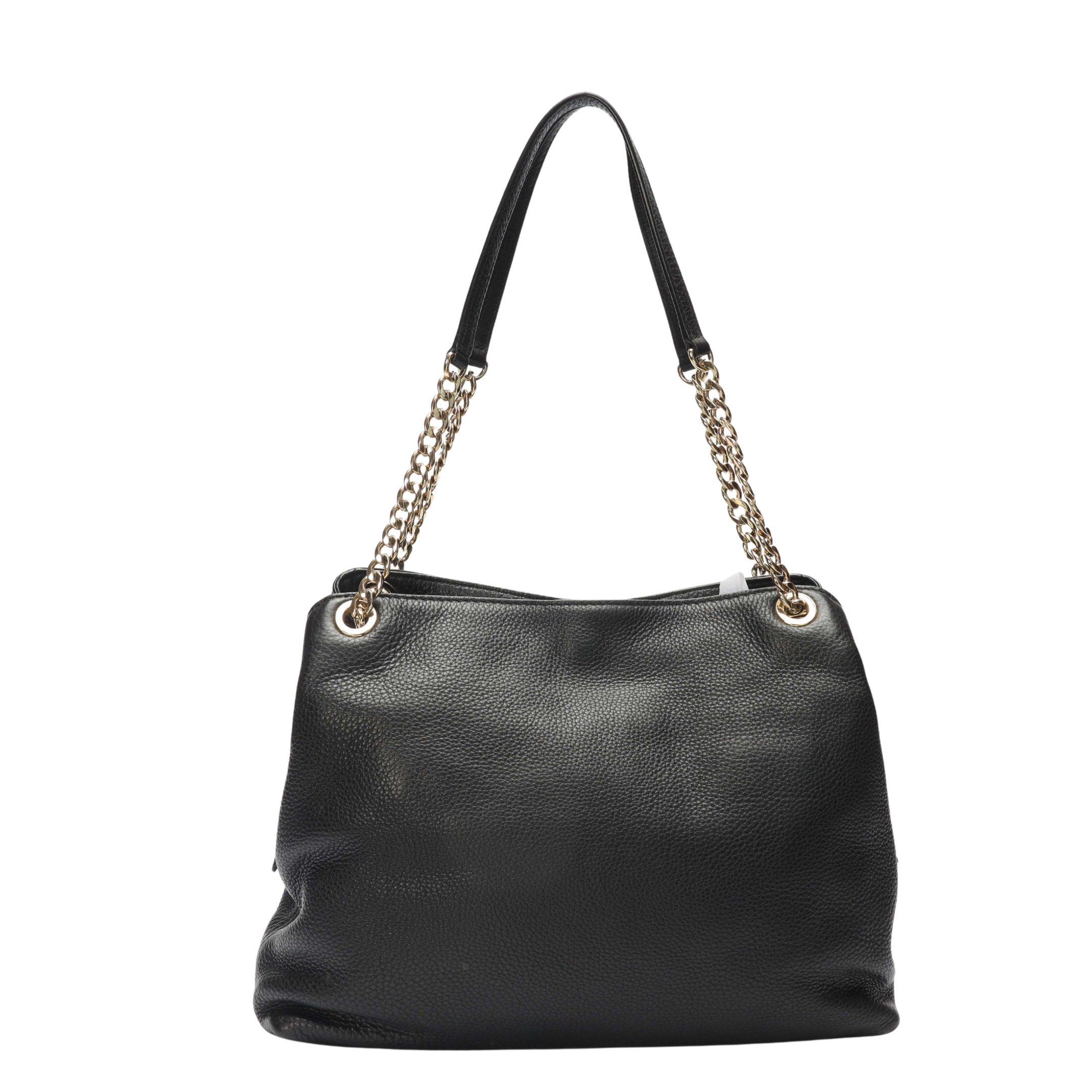 Michael Kors Jet Set Black Chain Tote
