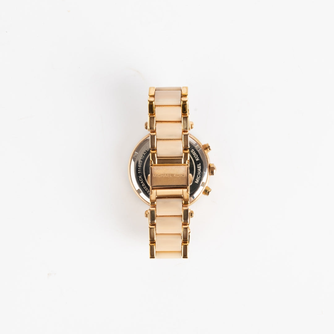 Michael Kors Parker Rose Gold-Tone Watch