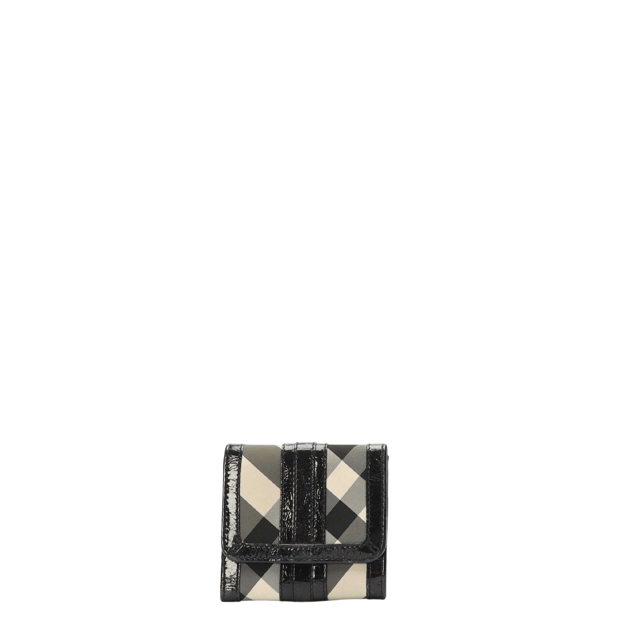 Burberry Check Compact Wallet
