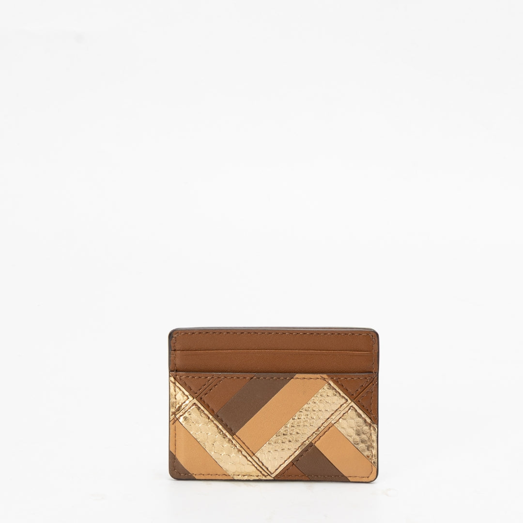 Michael Kors Hudson Brown Card Case