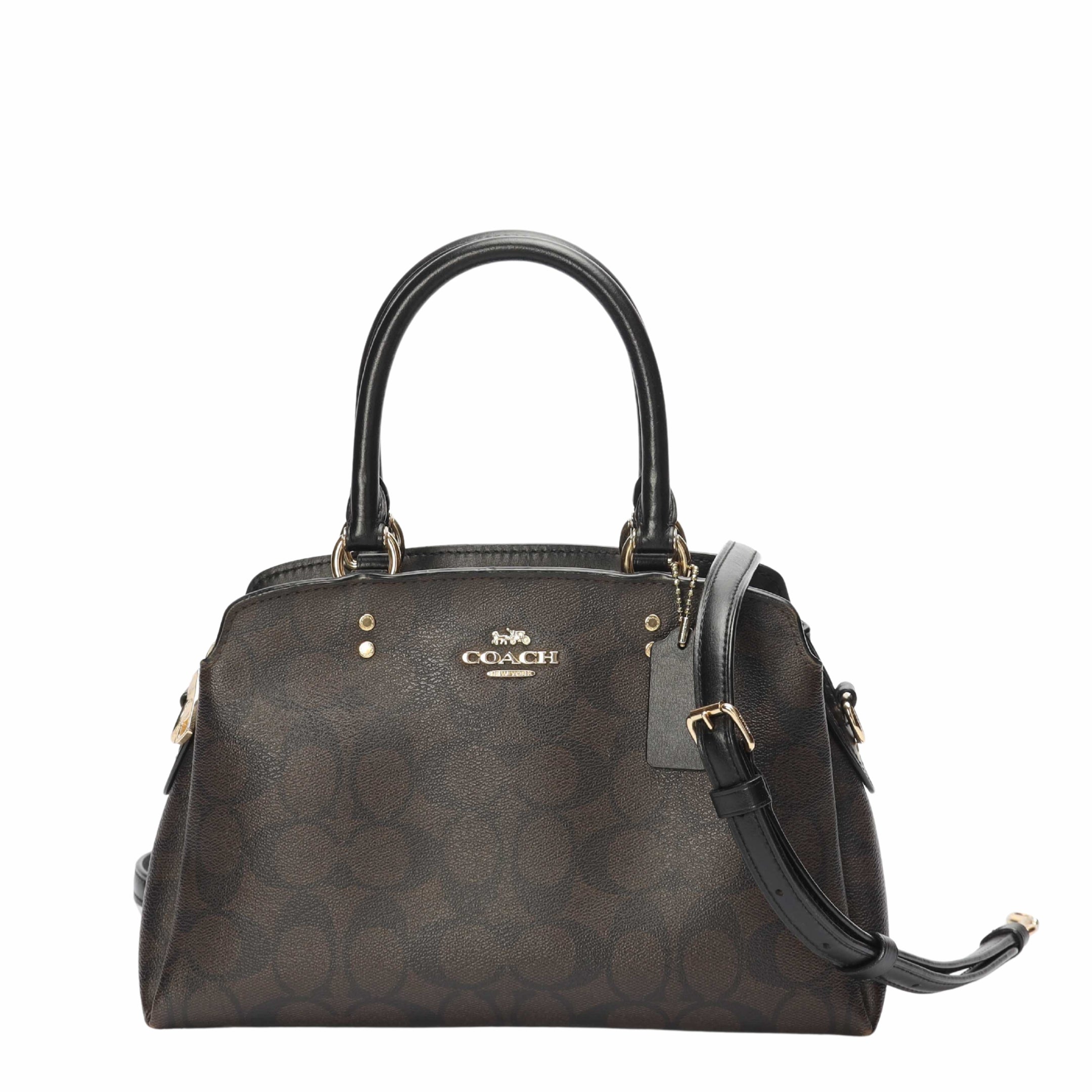 Coach Lillie Signature Canvas Carryall Satchel