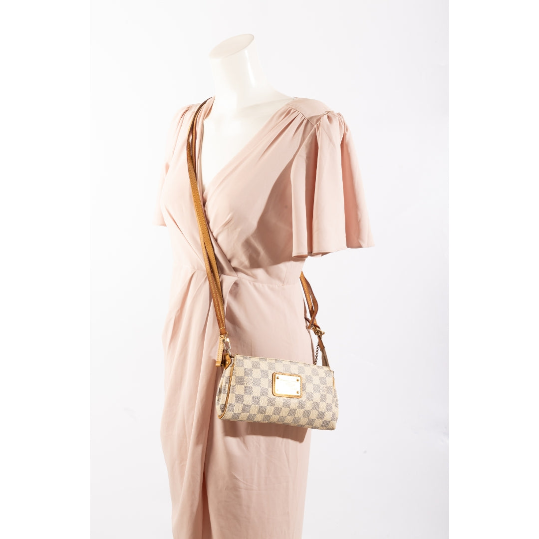 Louis Vuitton Damier Azur Canvas Eva Pochette