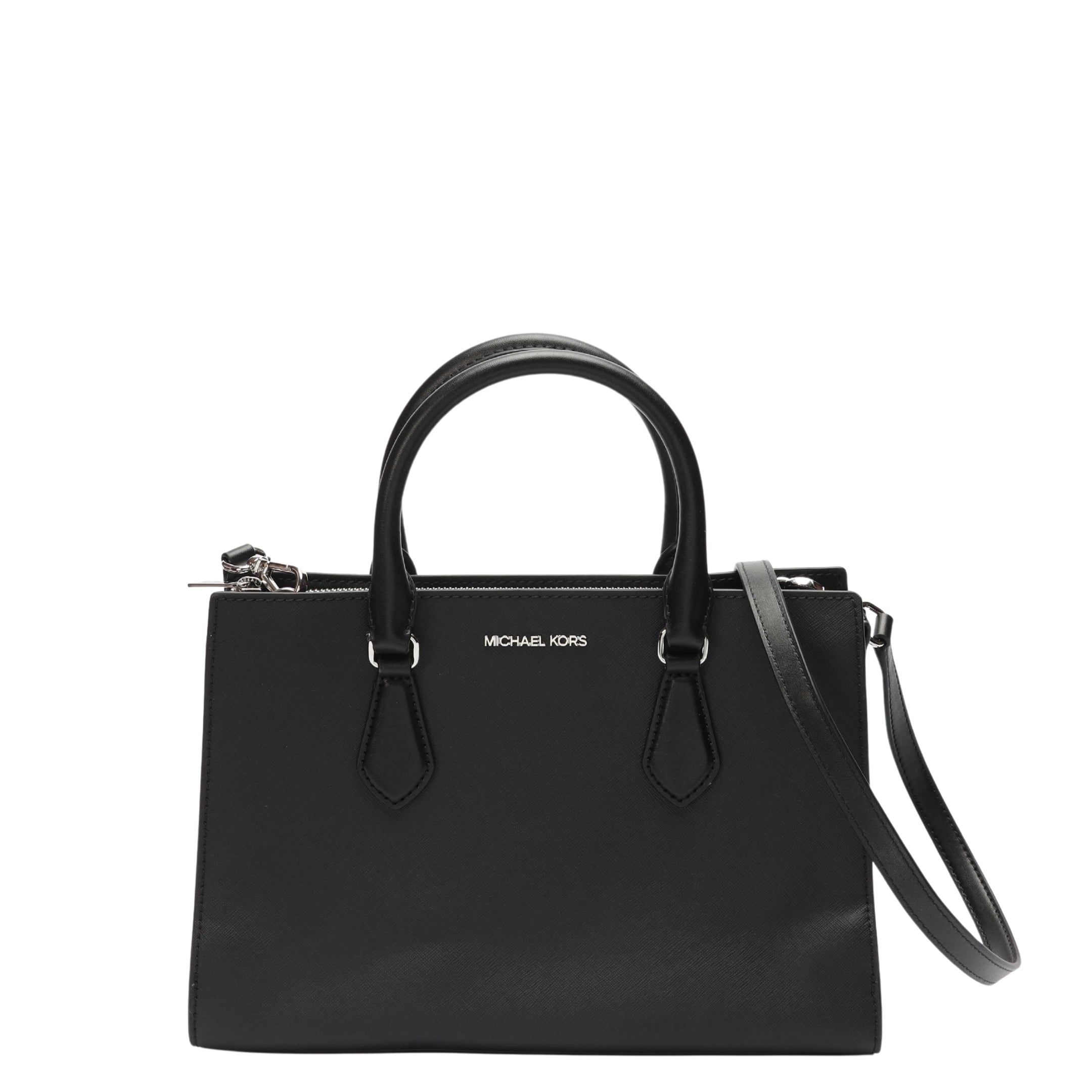Michael Kors Marilyn Black Medium Satchel