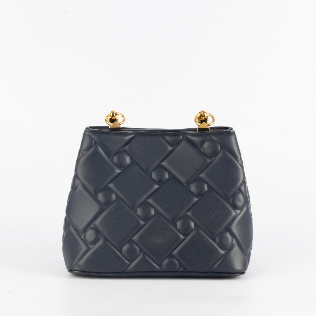 Charles & Keith Tillie Quilted Top Handle Bag