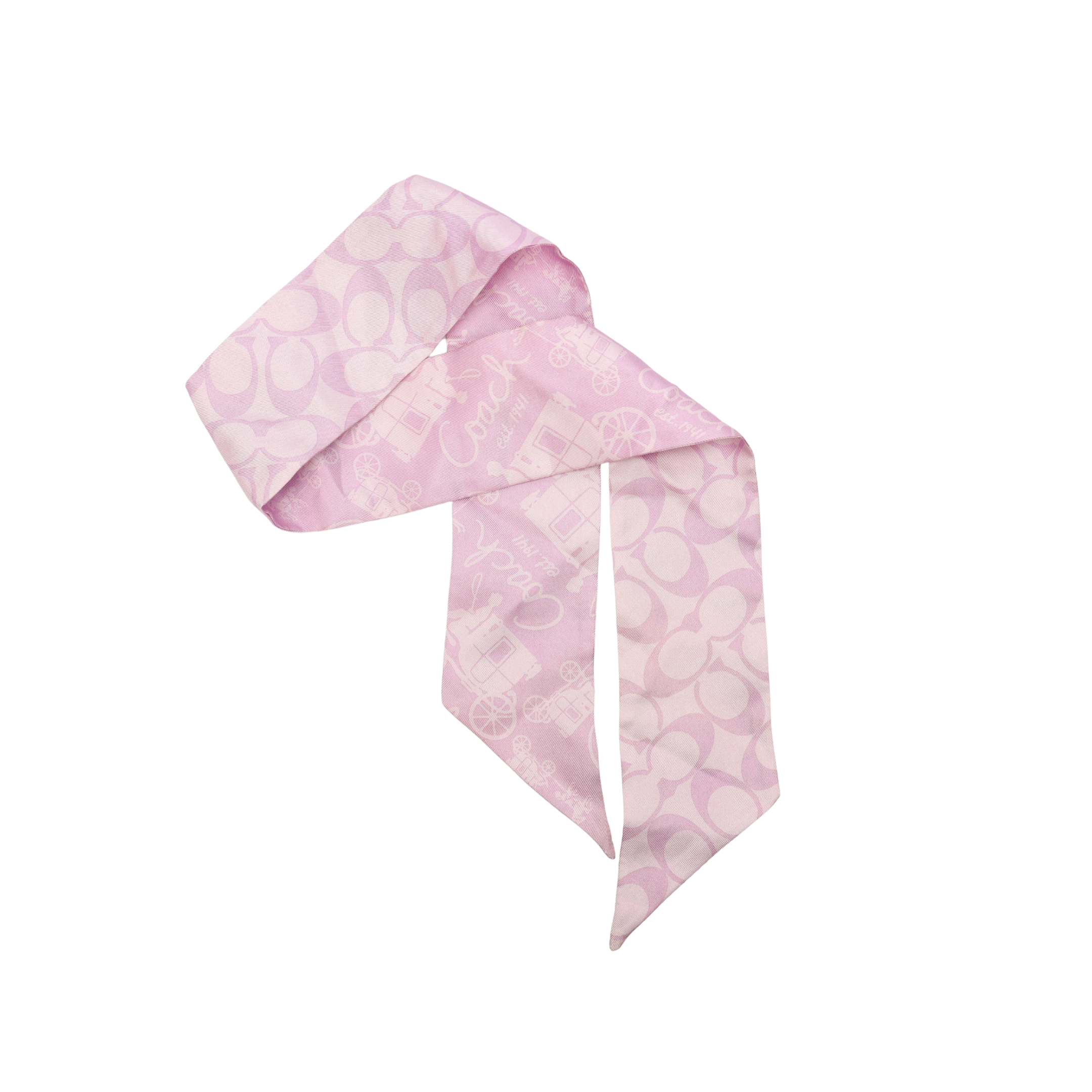 Coach Signature Skinny Scarf