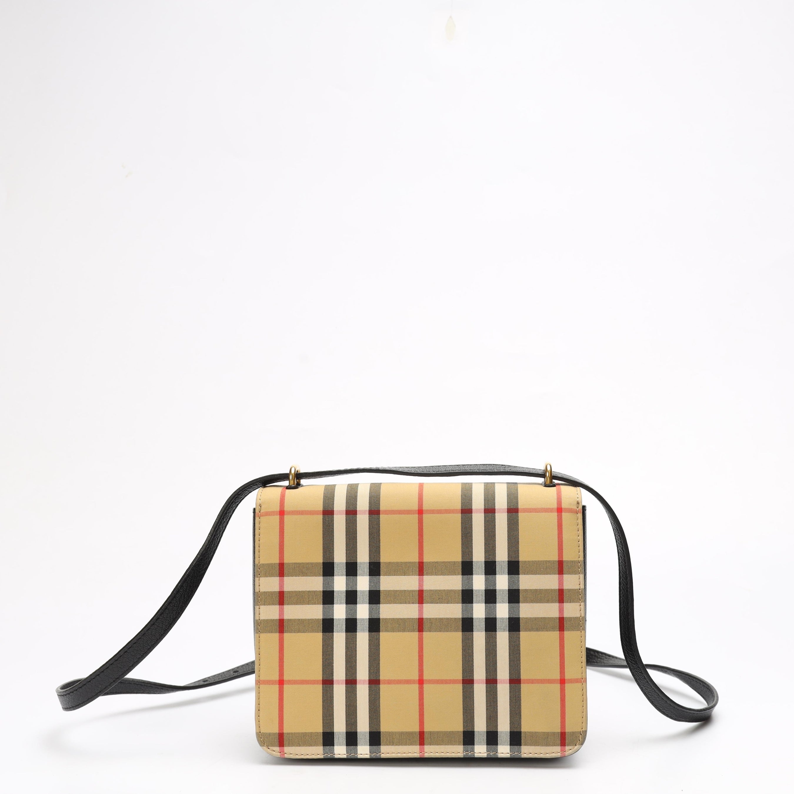Burberry Vintage Check D-Ring Crossbody Bag