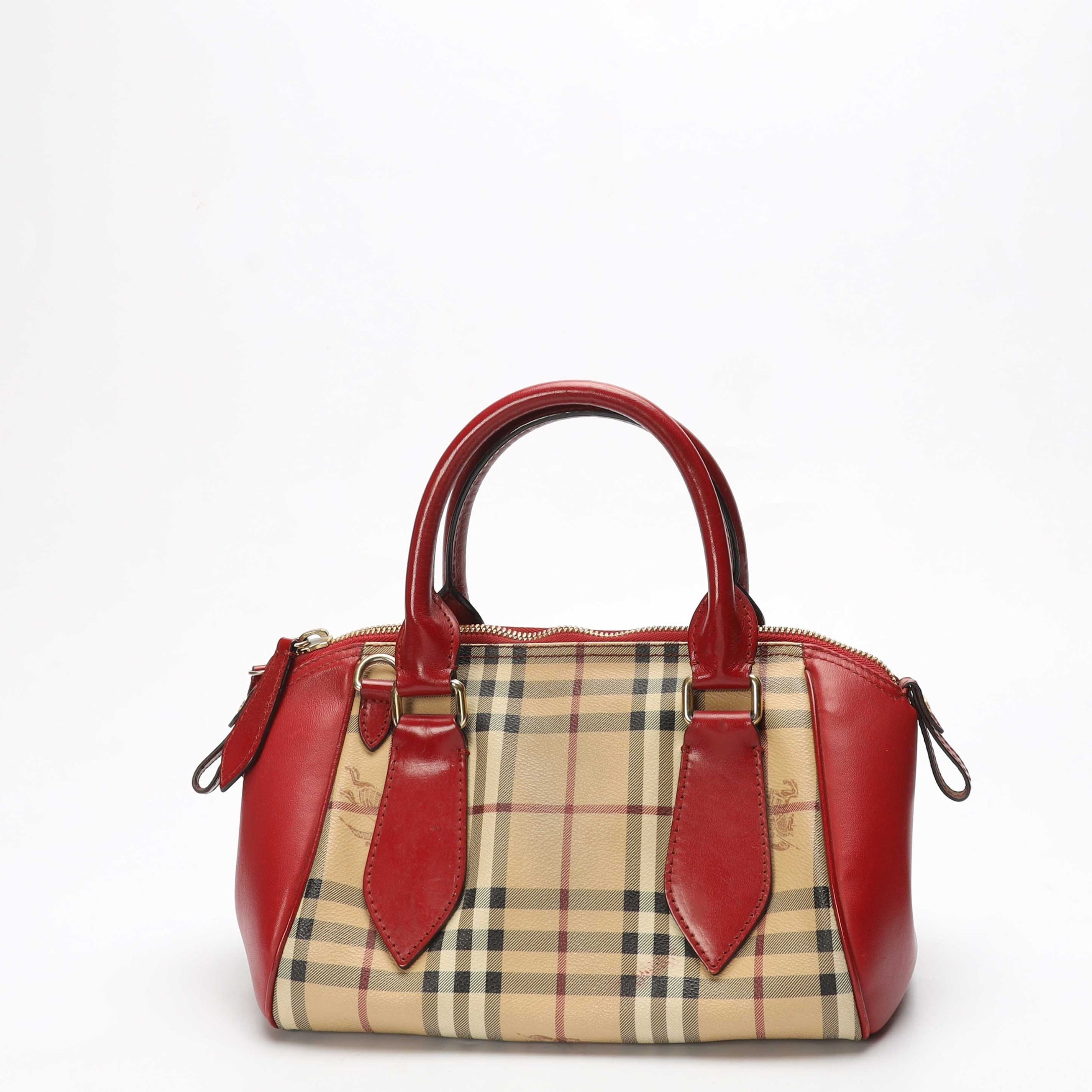 Burberry Haymarket Check Blaze Satchel