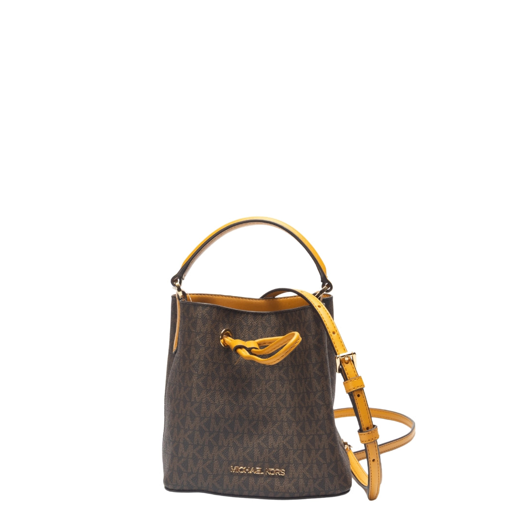 Michael Kors Suri Small Logo Convertible Bucket Bag