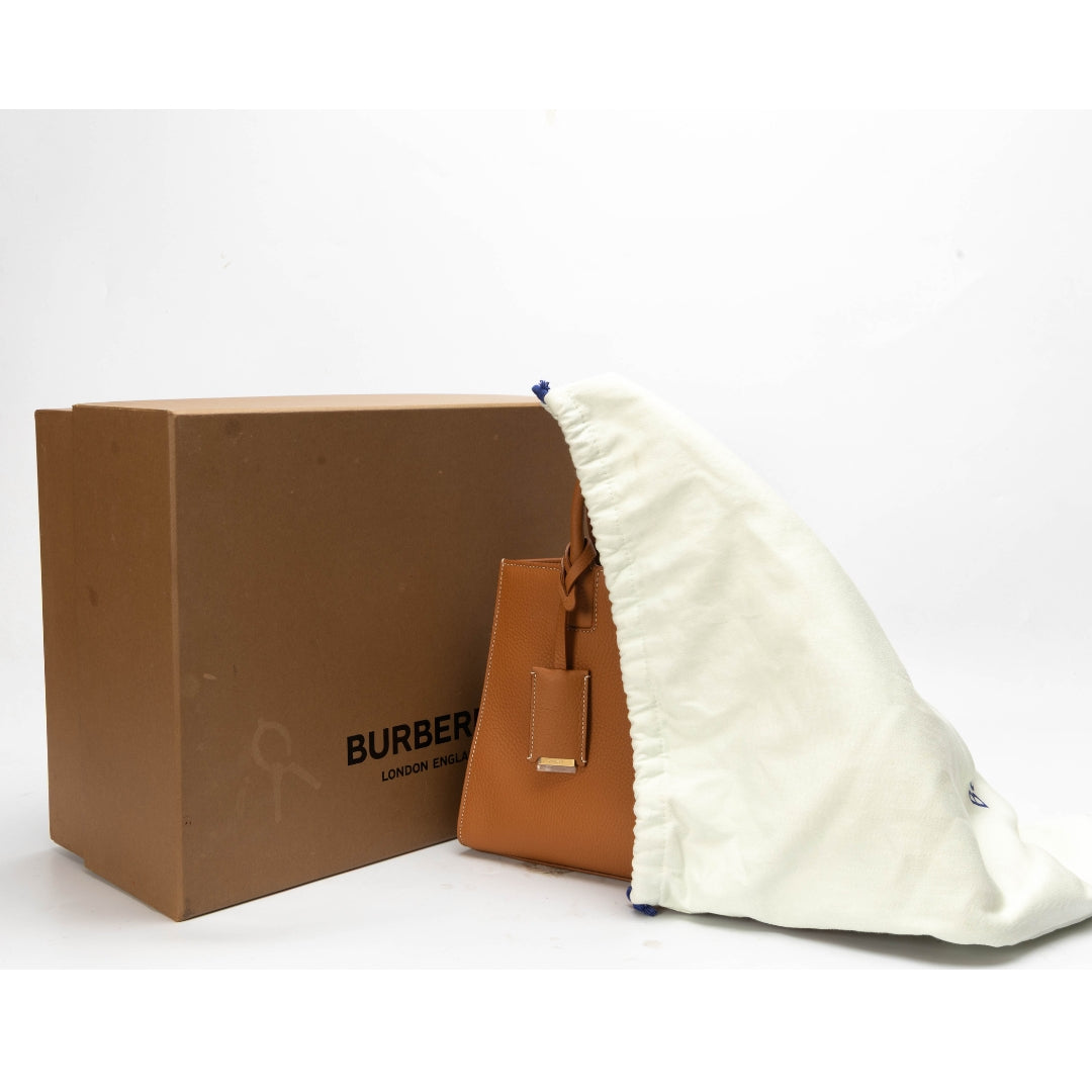 Burberry Tan Frances Convertible Tote