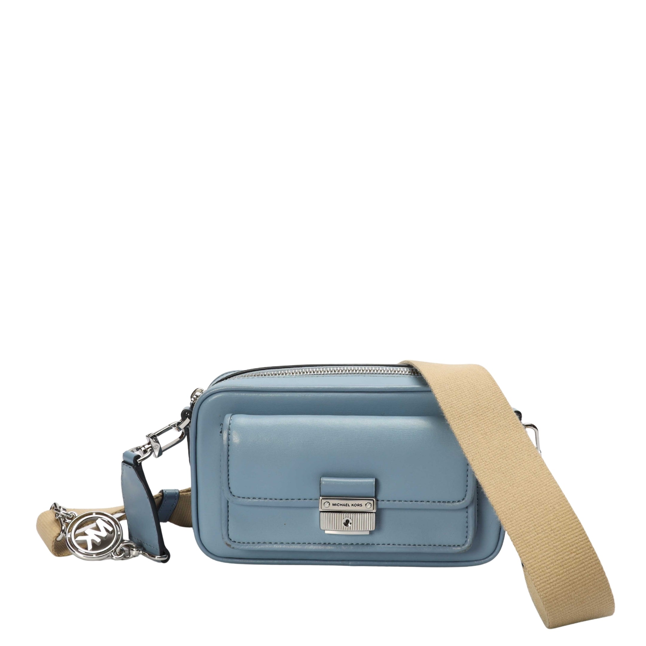 Michael Kors Bradshaw XS Blue Crossbody Bag