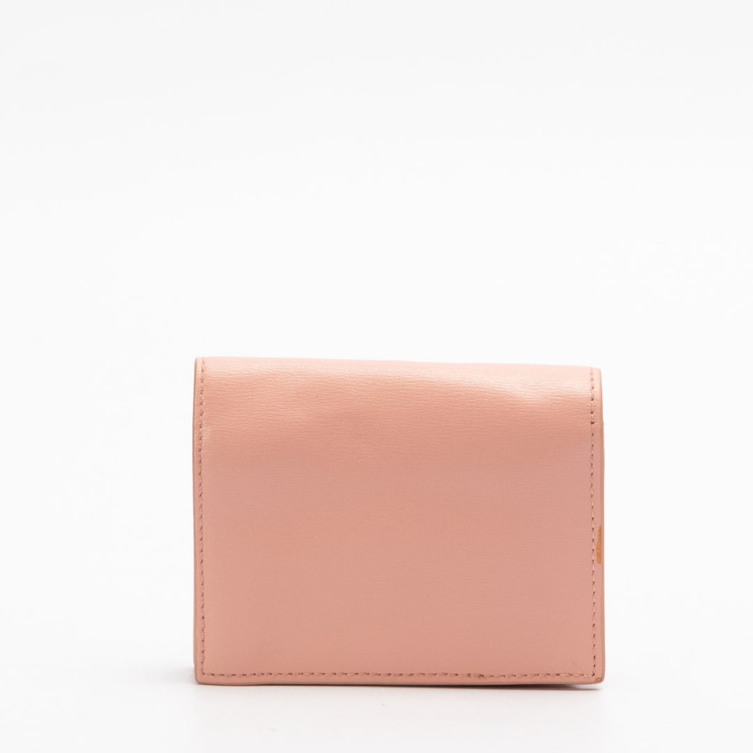 Salvatore Ferragamo Pink Leather Wallet