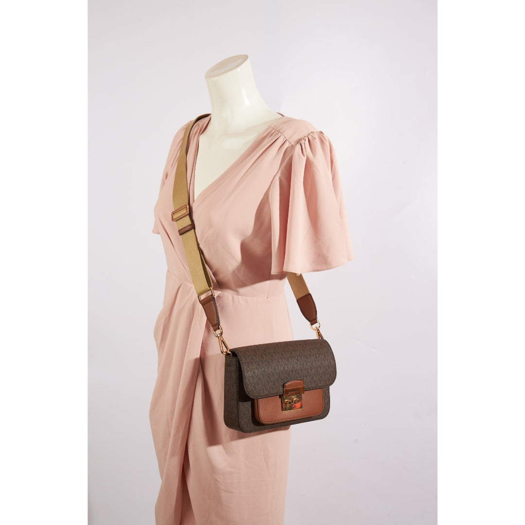 Michael Kors Sloan Editor Signature Logo Messenger Bag