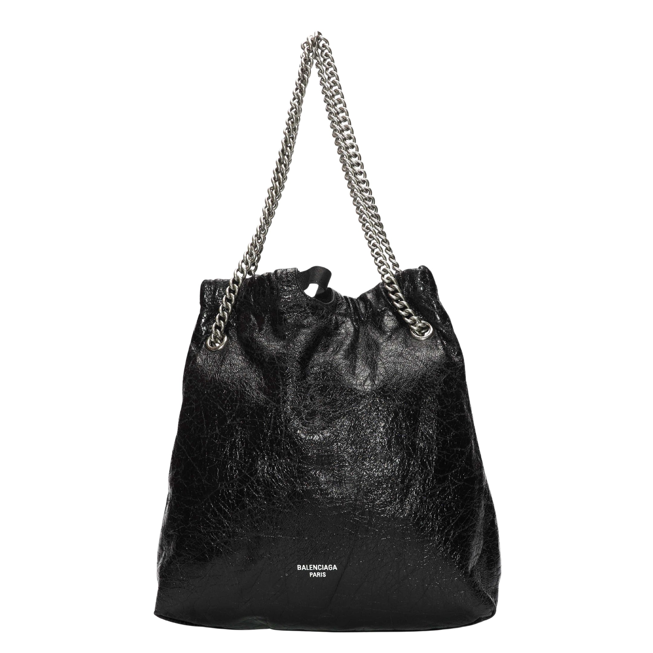 Balenciaga Crush Black Tote