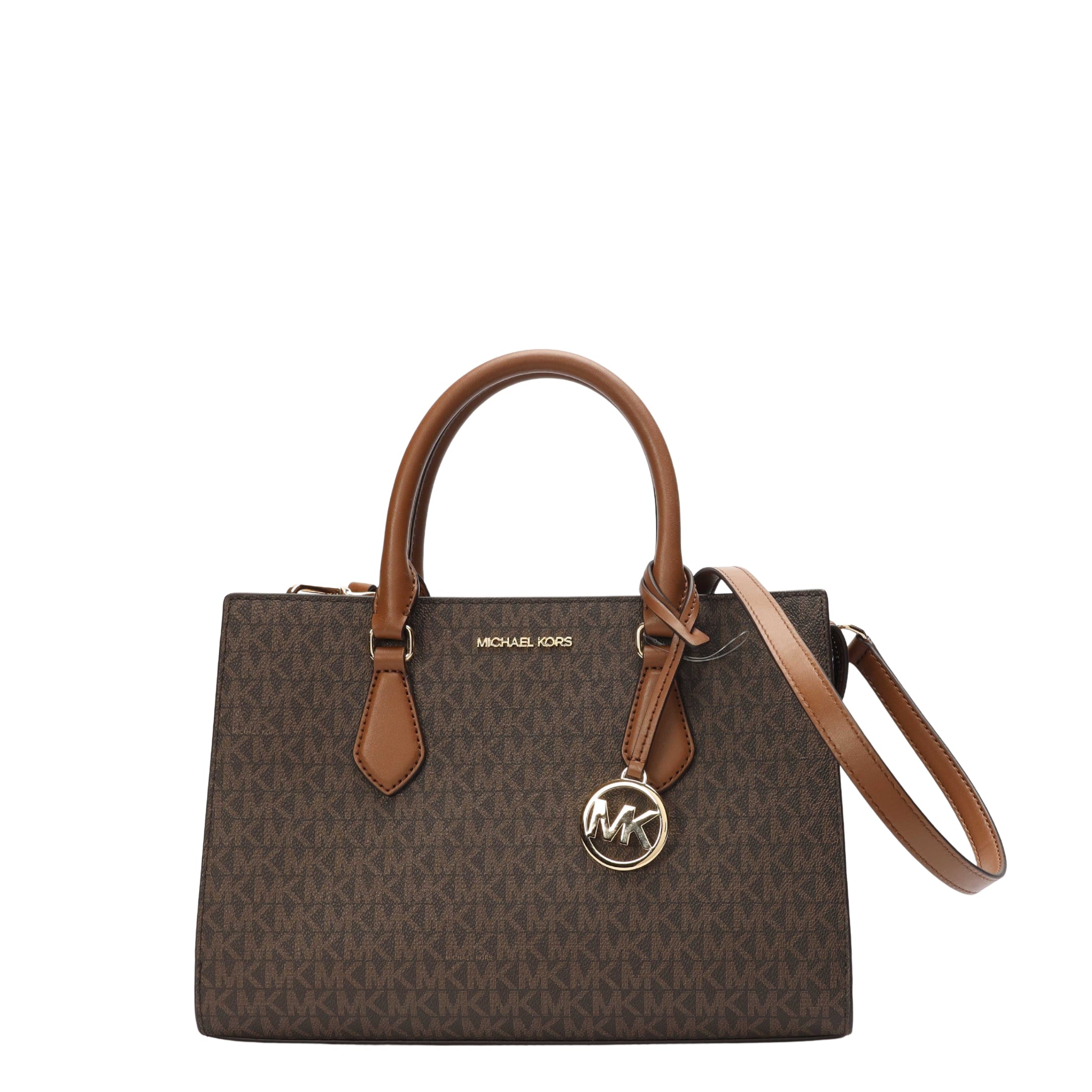 Michael Kors Marilyn Signature Logo Convertible Satchel