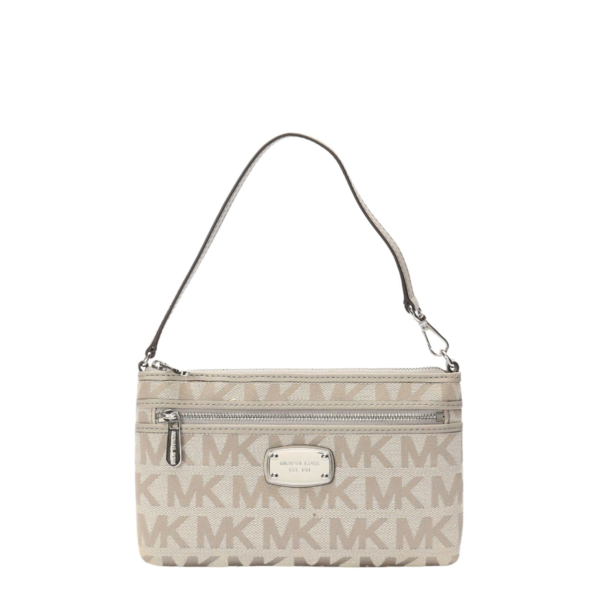 Michael Kors Monogram Jet Set Wristlet