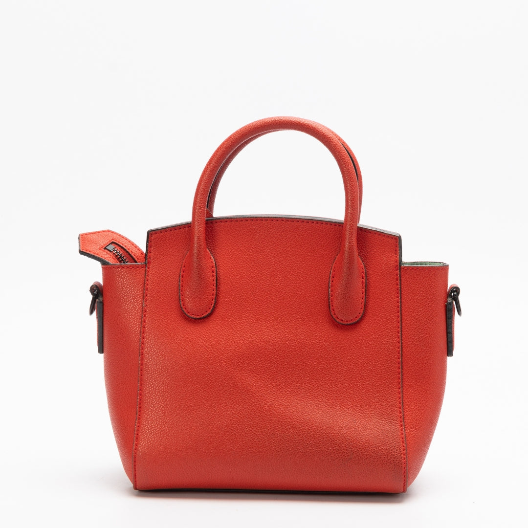 Charles & Keith Classic Double Top Handle Crossbody Bag