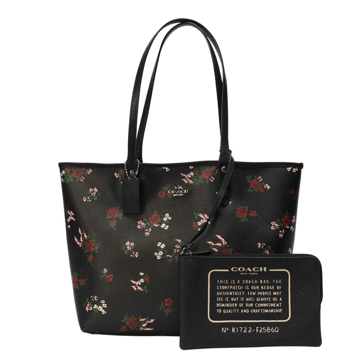Coach Reversible Floral City Tote