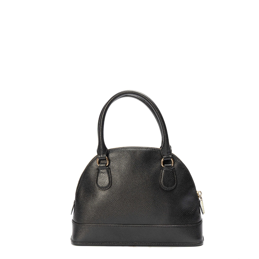 Coach Black Cora Dome Convertible Satchel