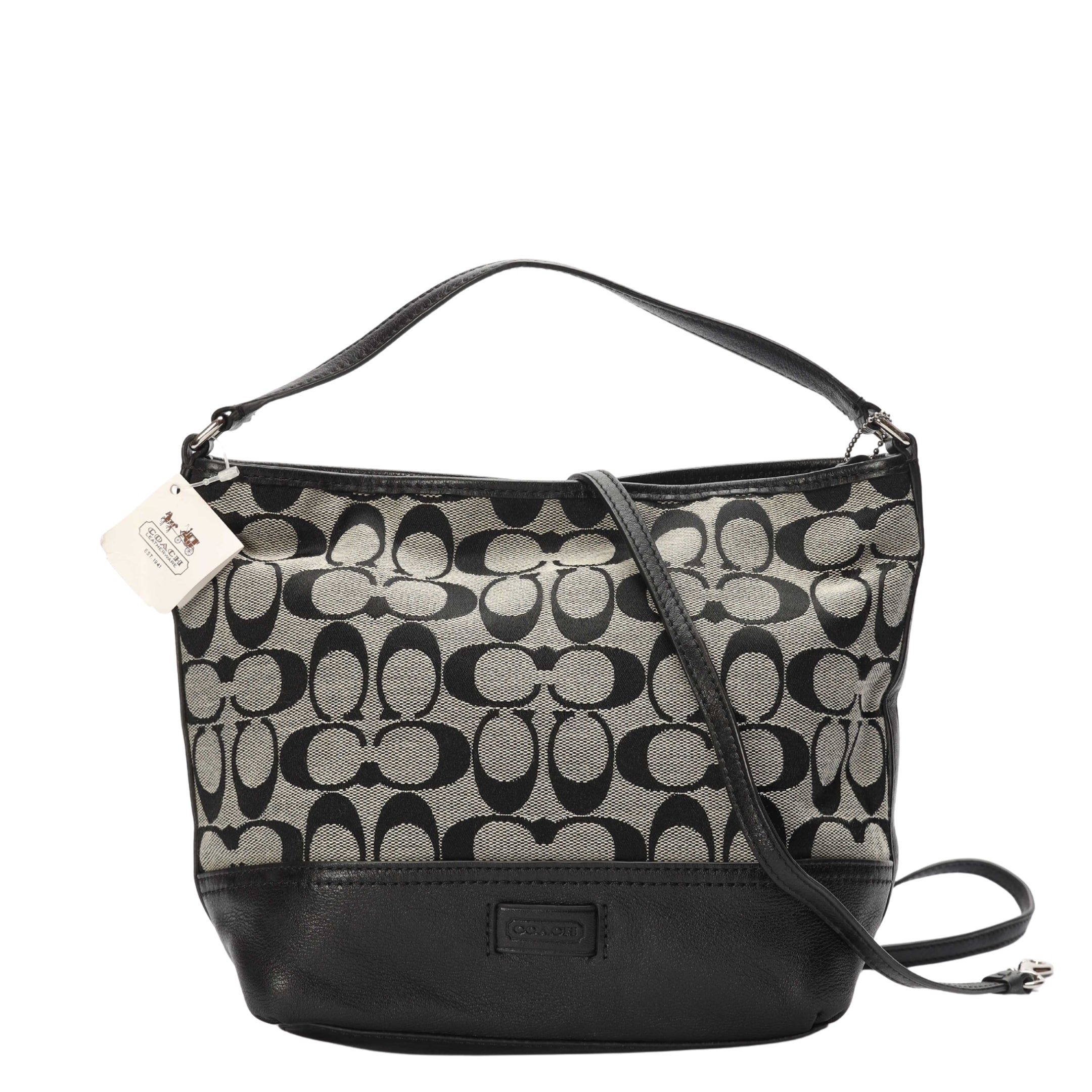 Coach Signature Canvas Shoulder Bag