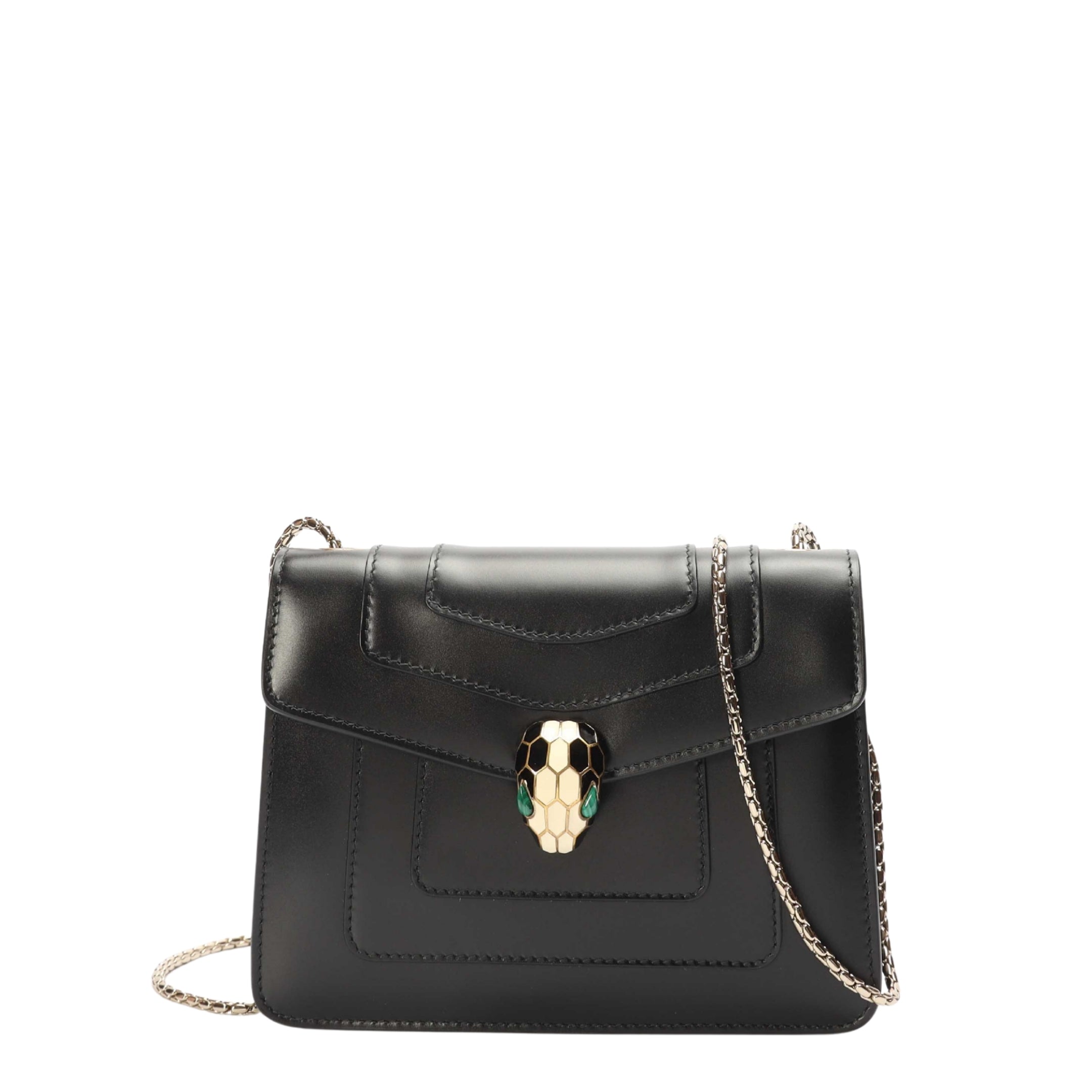 Bvlgari Black Serpenti Forever Day-to-Night Crossbody Bag