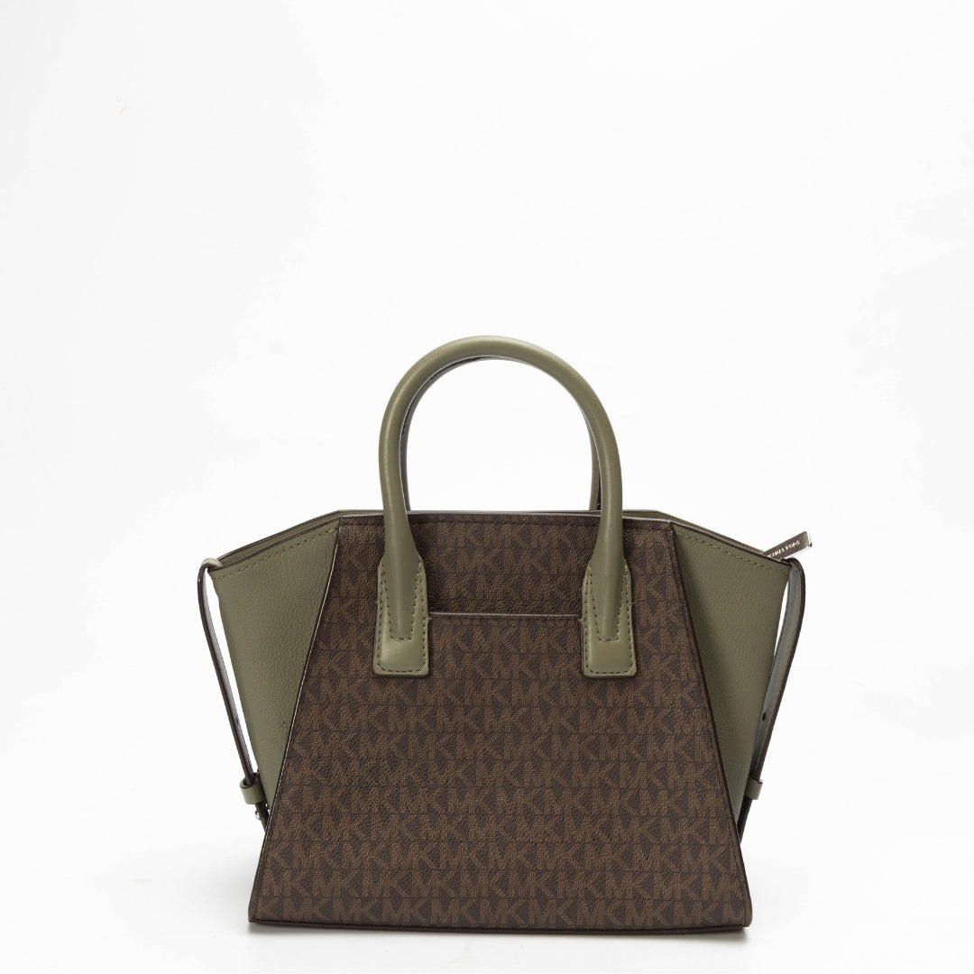 Michael Kors Avril Signature Logo Satchel