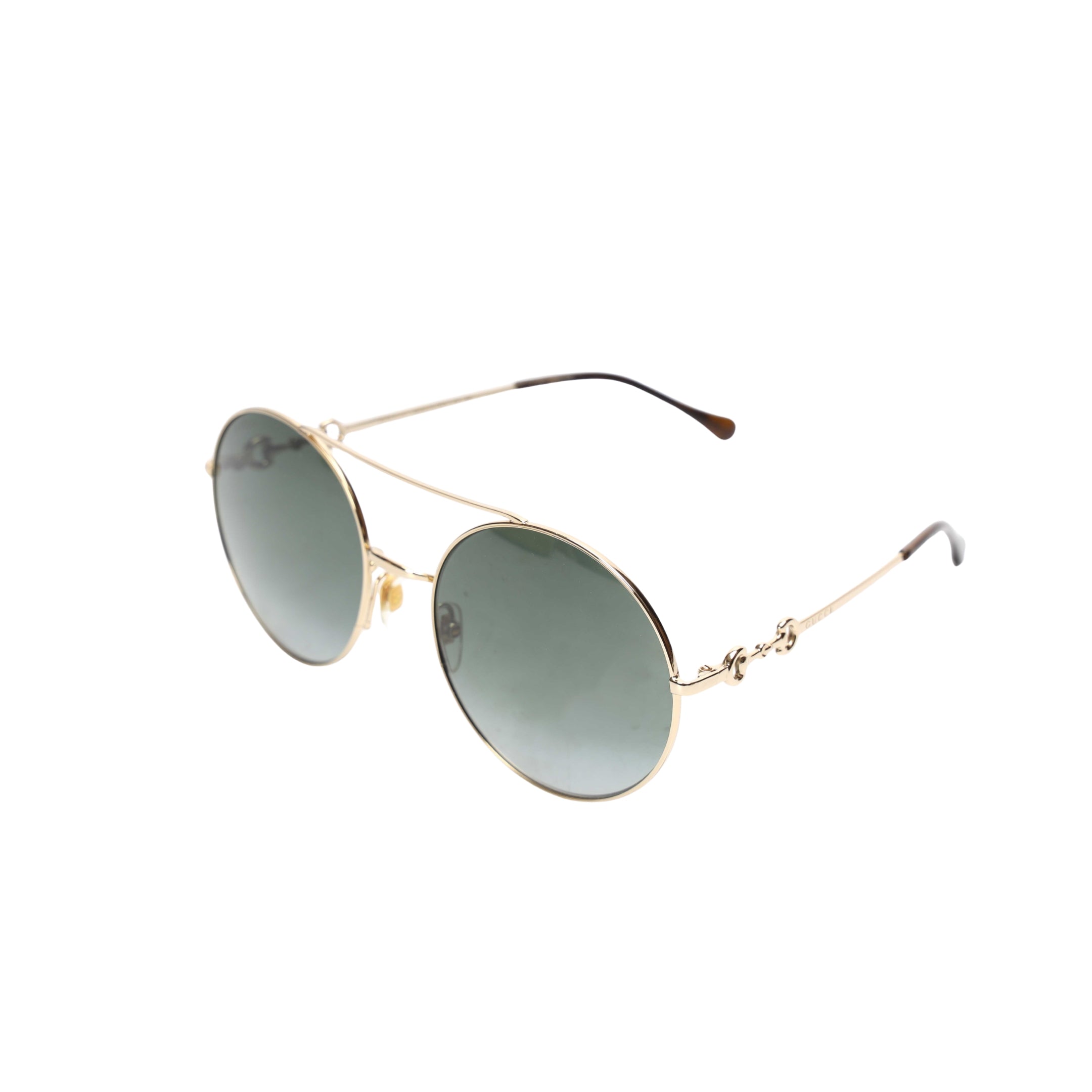 Gucci Round Aviator Sunglasses
