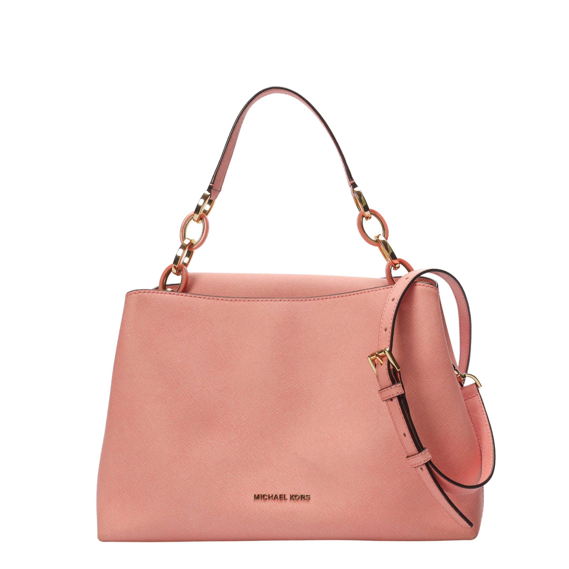 Michael Kors Portia Cement Pink Shoulder Bag