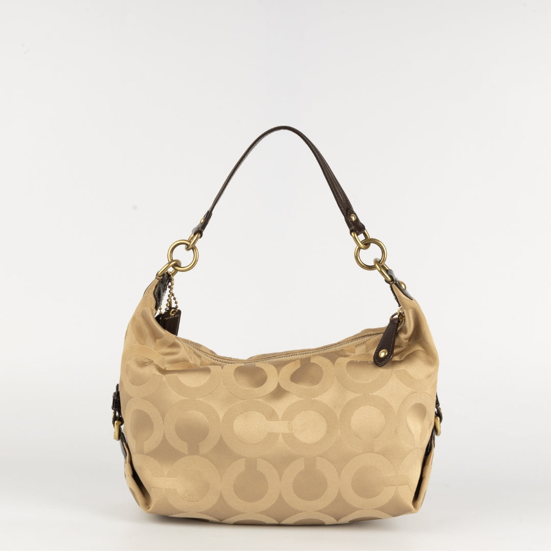 Coach Madison Op Art Hailey Hobo Bag