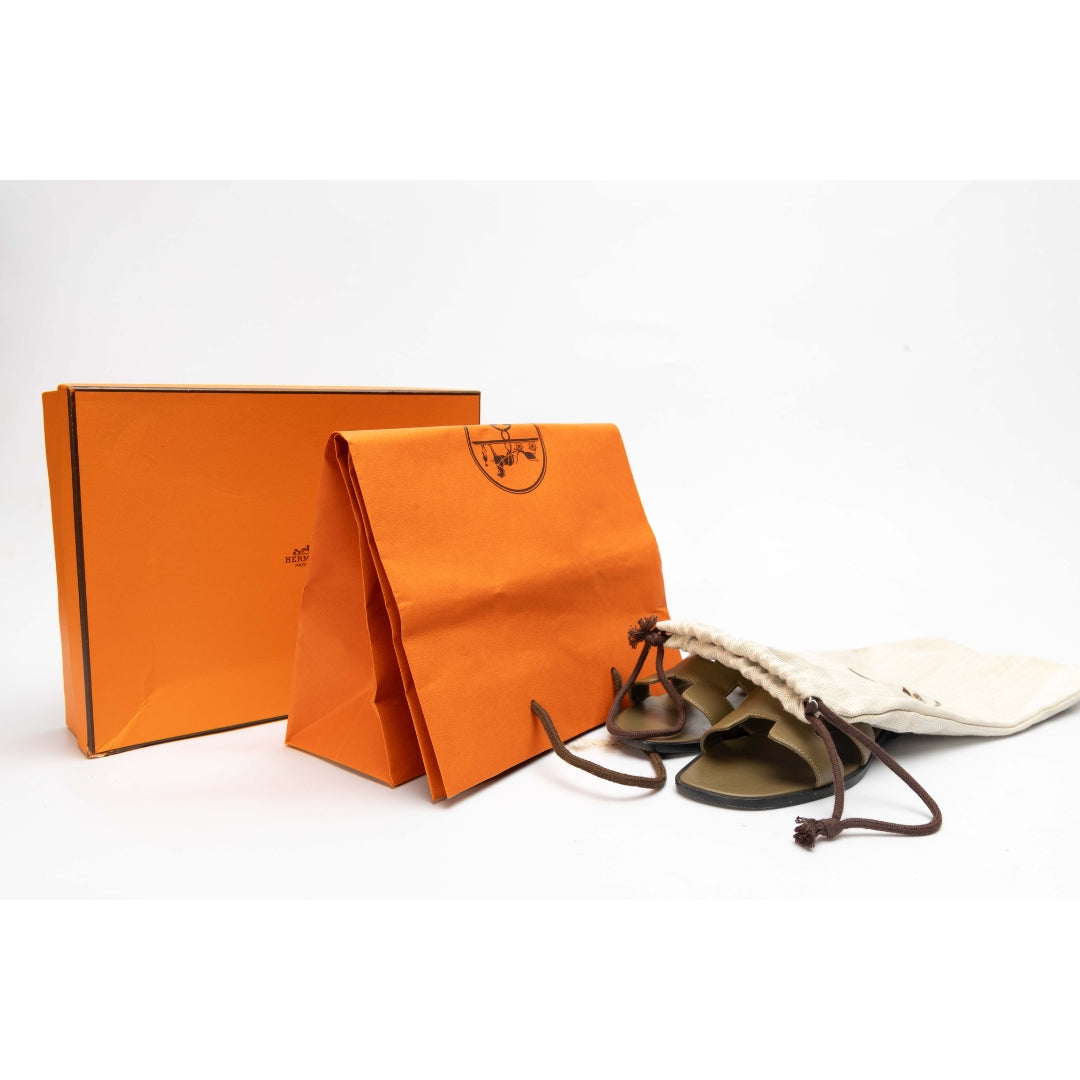 Hermes Oran Flat Sandals