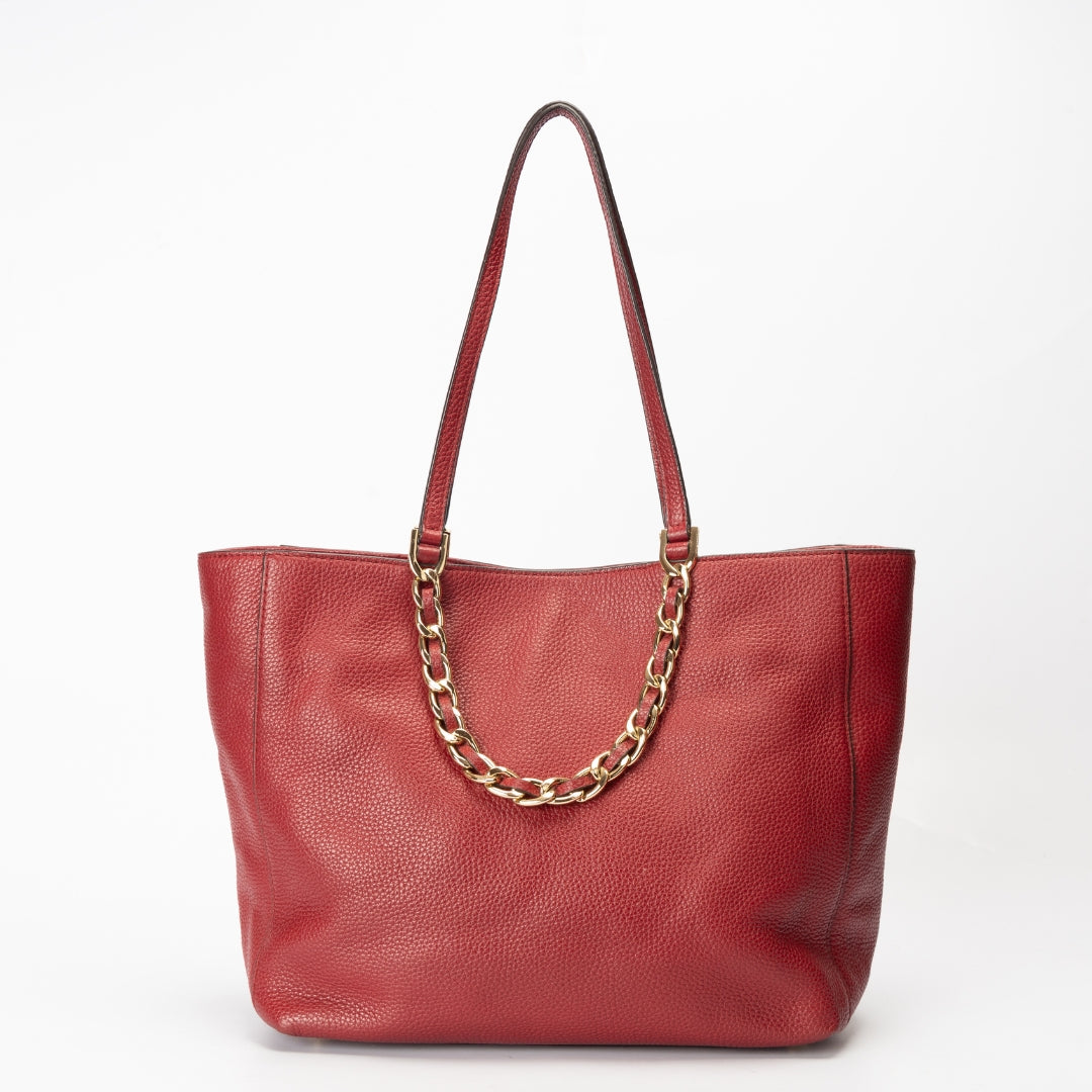 Michael Kors Merlot Leather Harper Tote